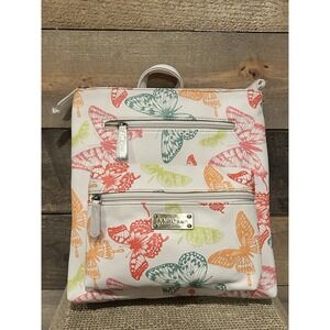 Multi Sac White Butterfly Backpack Medium‎ Backpack NEW